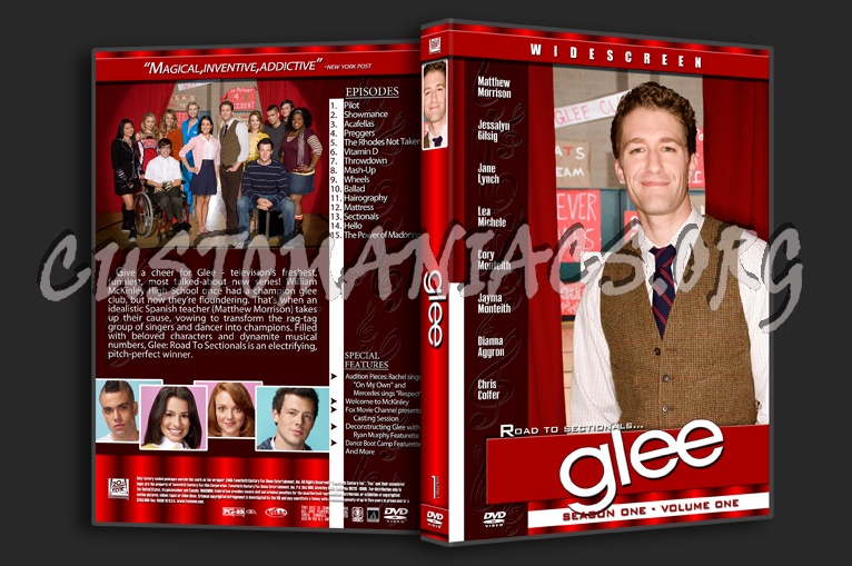 Glee dvd cover