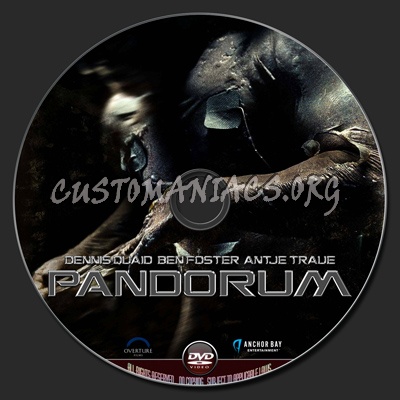 Pandorum dvd label