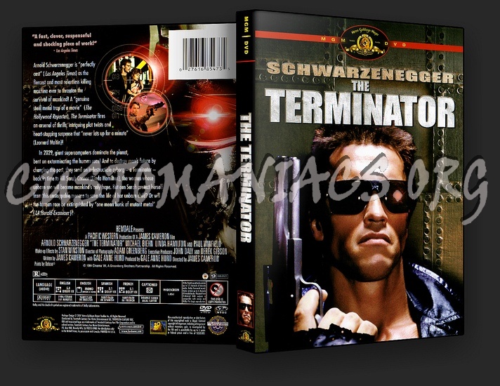 The Terminator dvd cover