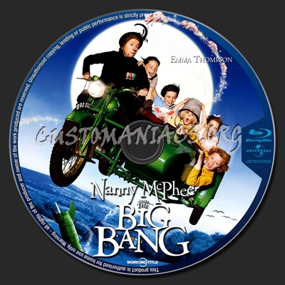 Nanny McPhee and the Big Bang blu-ray label