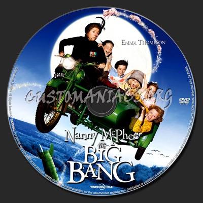 Nanny McPhee and the Big Bang dvd label