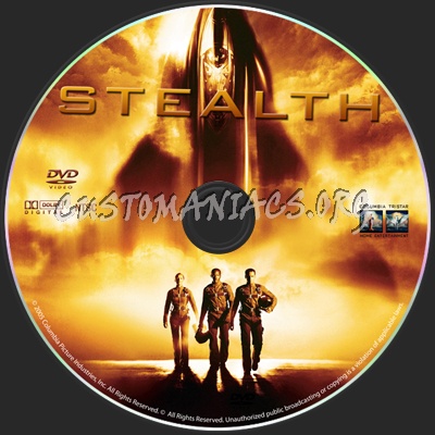 Stealth dvd label