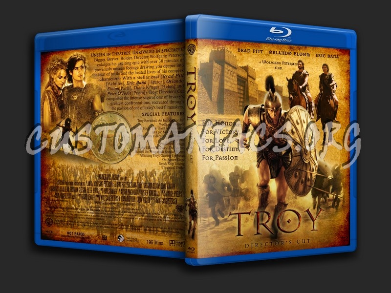 Troy blu-ray cover