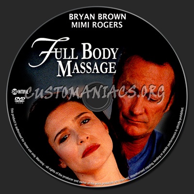 Full Body Massage dvd label