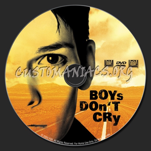 Boys Don't Cry dvd label