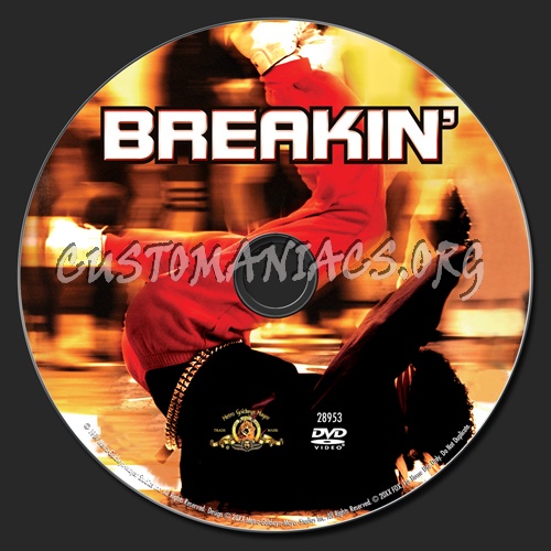 Breakin' dvd label