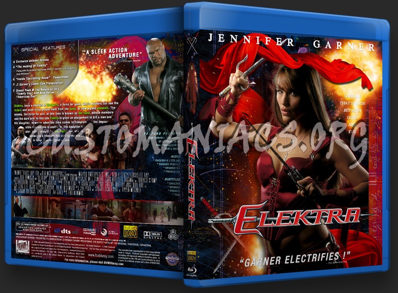 Elektra blu-ray cover