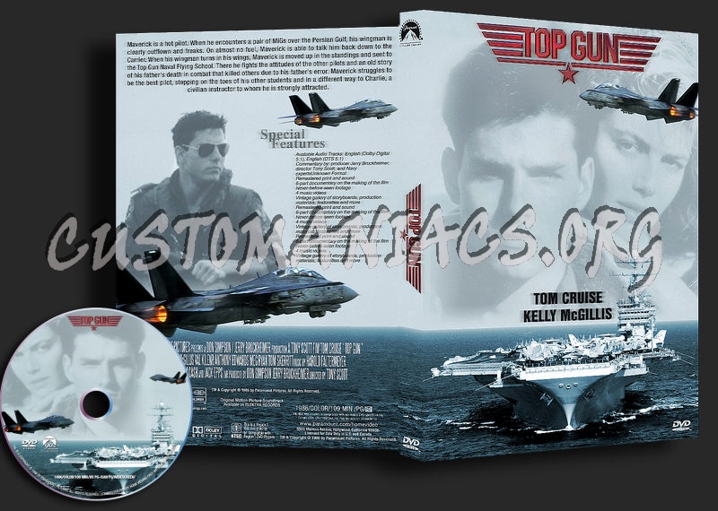 Top Gun dvd cover