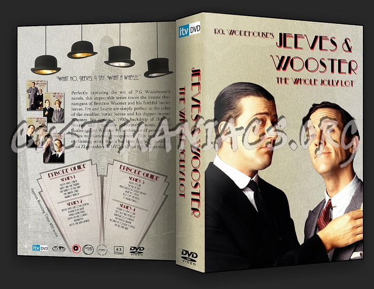 Jeeves And Wooster - The Whole Jolly Lot dvd cover
