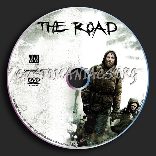 The Road dvd label