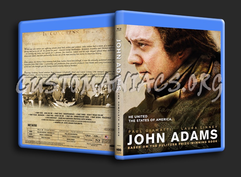 John Adams blu-ray cover