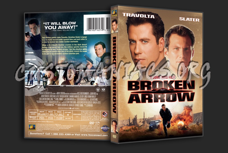 Broken Arrow dvd cover