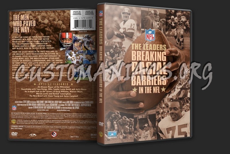 The Leaders Breaking Racial Barriers in the NFL dvd cover