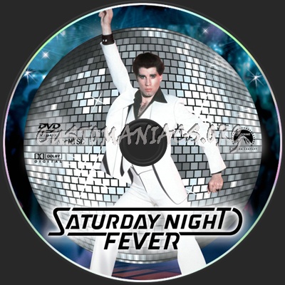 Saturday Night Fever dvd label