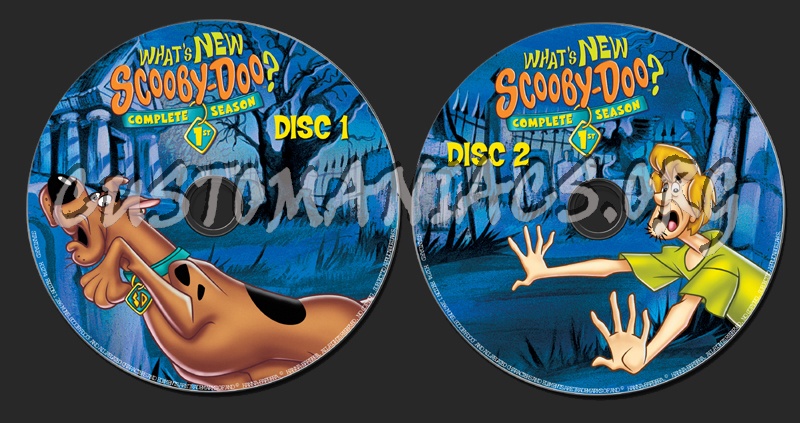 What's New, Scooby-Doo? Season 1 dvd label