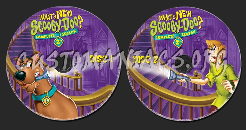 What's New, Scooby-Doo? Season 2 dvd label
