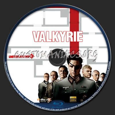 Valkyrie blu-ray label