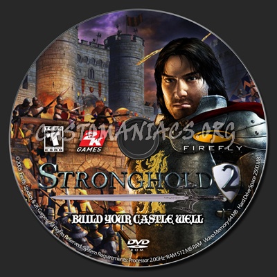 Stronghold 2 dvd label