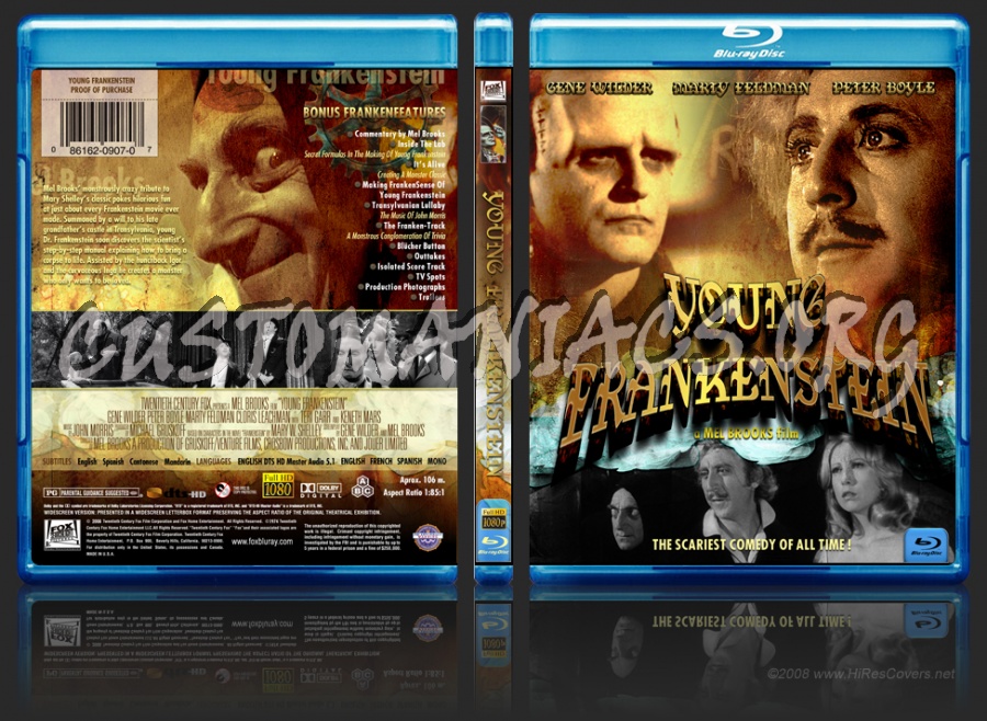 Young Frankenstein dvd cover