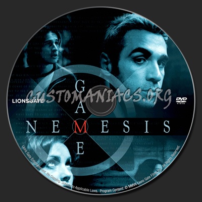 Nemesis Game dvd label