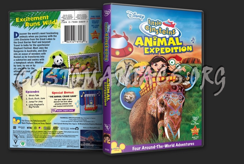 Little Einsteins - Animal Expedition dvd cover