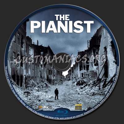 The Pianist blu-ray label