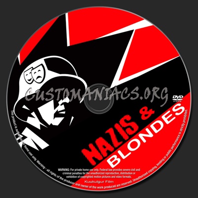 Nazis And Blondes dvd label