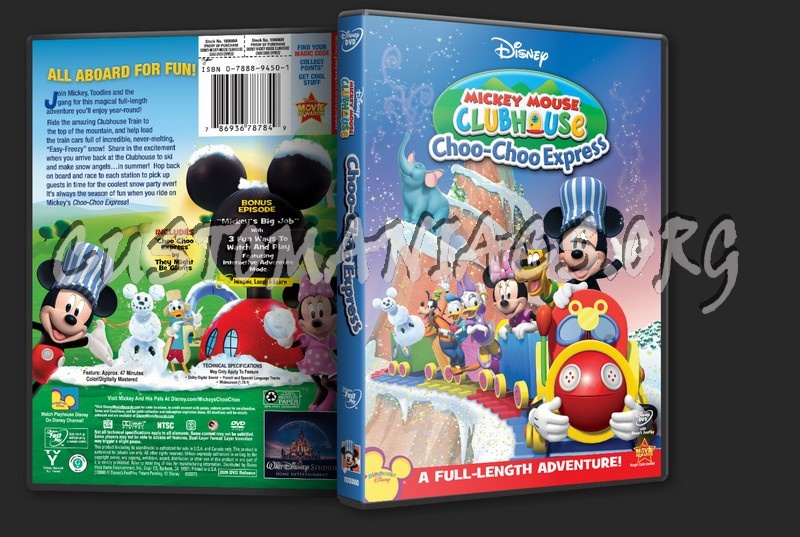 Mickey Mouse Clubhouse Choo-Choo Express dvd cover