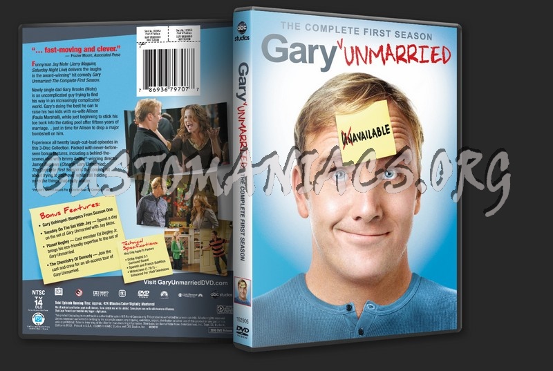 Gary Unmarried Season 1 dvd cover
