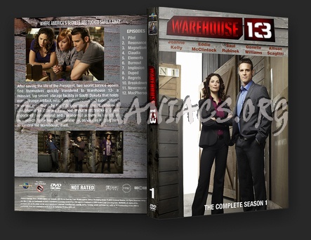 Warehouse 13 Season 1 dvd cover
