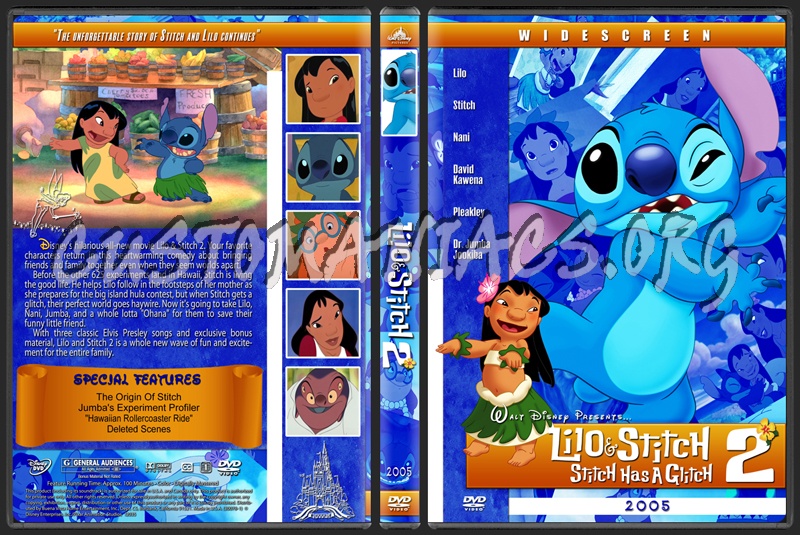 Lilo and Stitch 2 - 2005 dvd cover