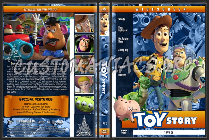Toy Story - 1995 dvd cover