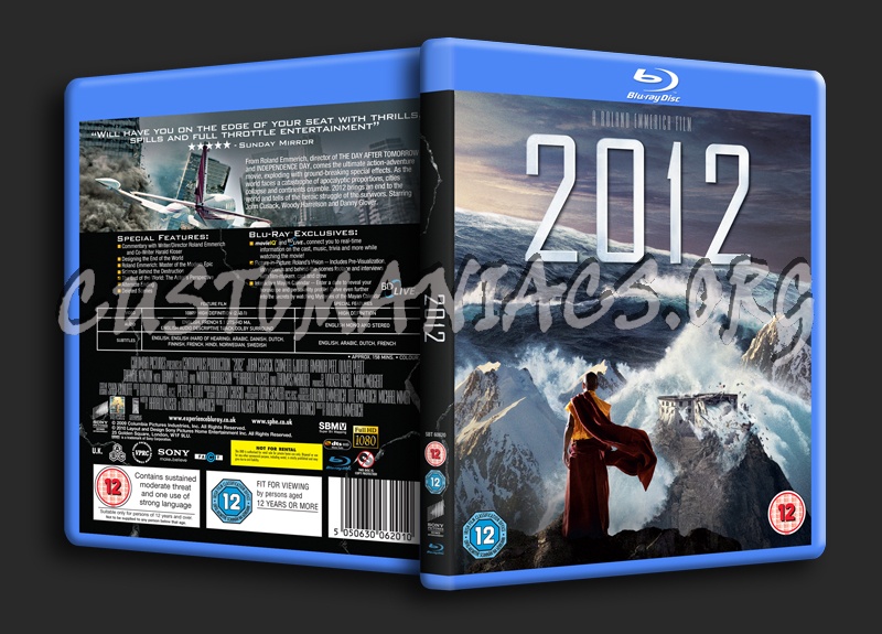 2012 blu-ray cover