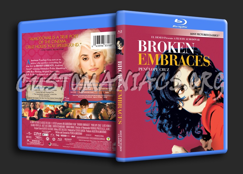 Broken Embrace blu-ray cover