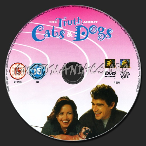 The Truth About Cats & Dogs dvd label