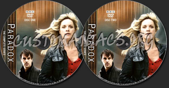 Paradox - TV Collection dvd label