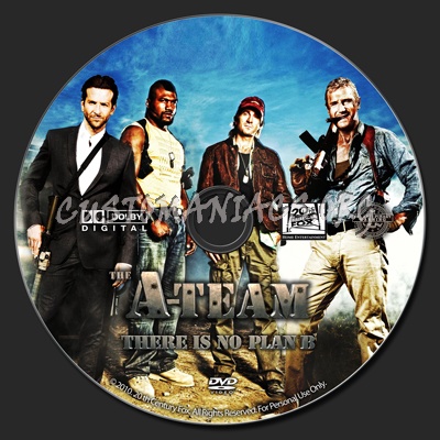 A-Team dvd label