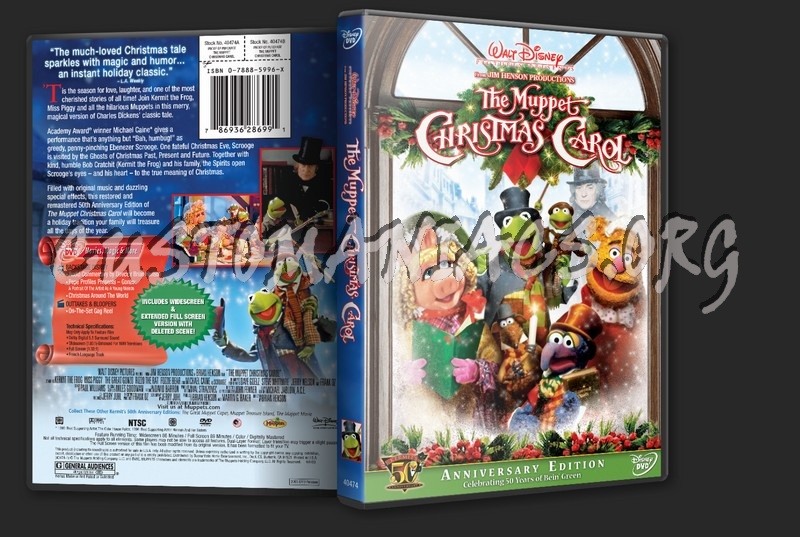 The Muppet Christmas Carol dvd cover