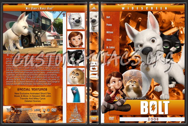 Bolt - 2008 dvd cover