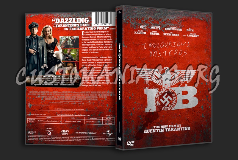 Inglourious Basterds dvd cover