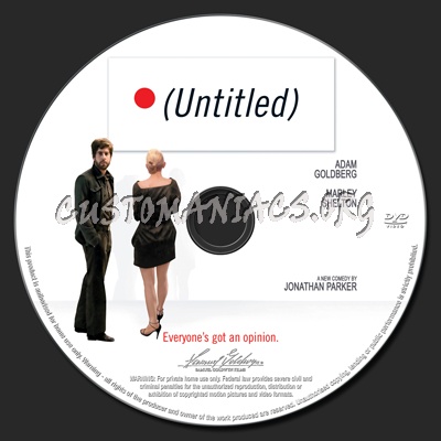 Untitled dvd label
