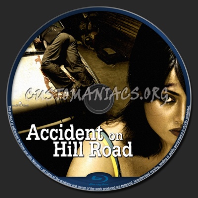 Accident on the hill blu-ray label