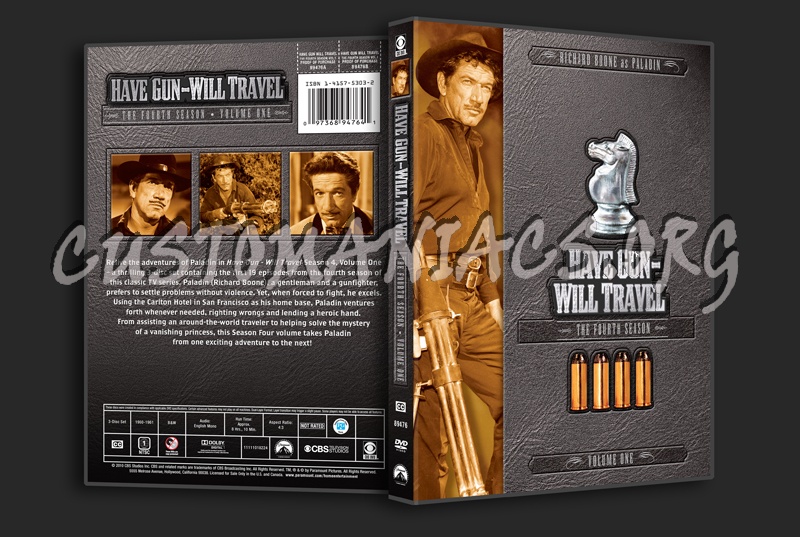 Have Gun-Will Travel Season 4 Volume 1 dvd cover