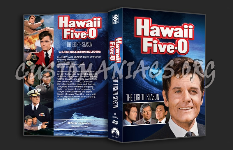 Hawaii Five-O Season 8 dvd cover