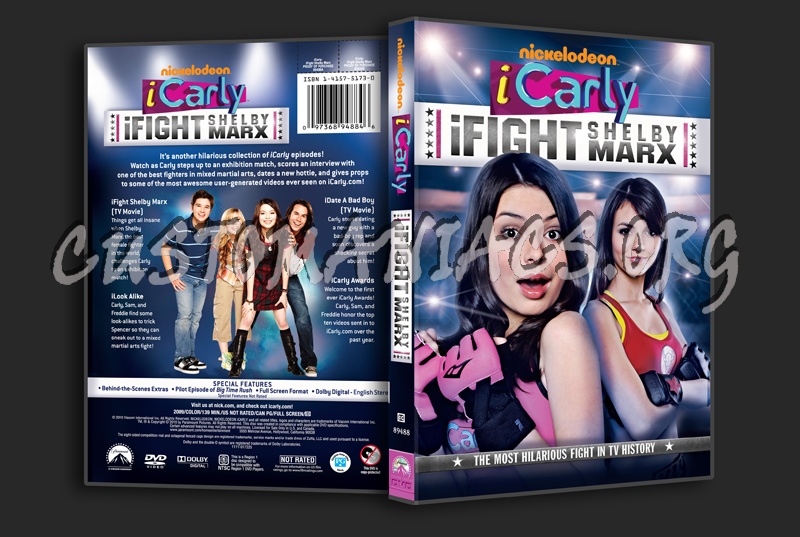 iCarly I Fight Shelby Marx dvd cover