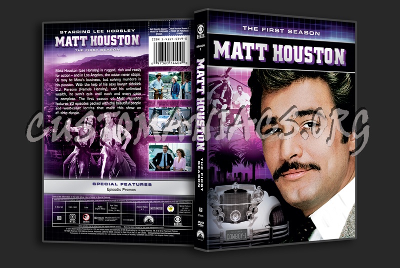 Matt Houston Season 1 dvd cover