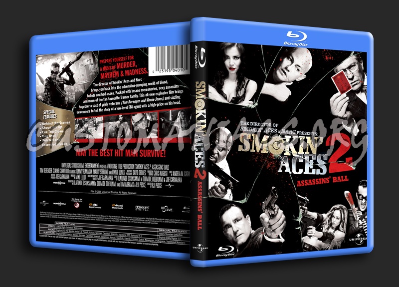 Smokin' Aces 2 Assassins' Ball blu-ray cover