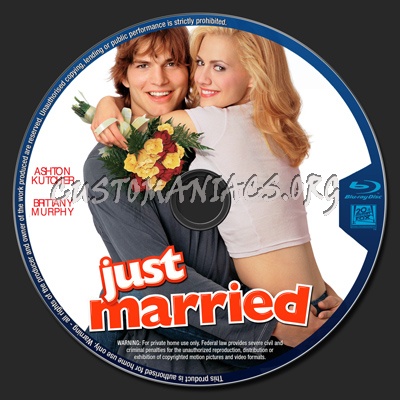 Just Married blu-ray label