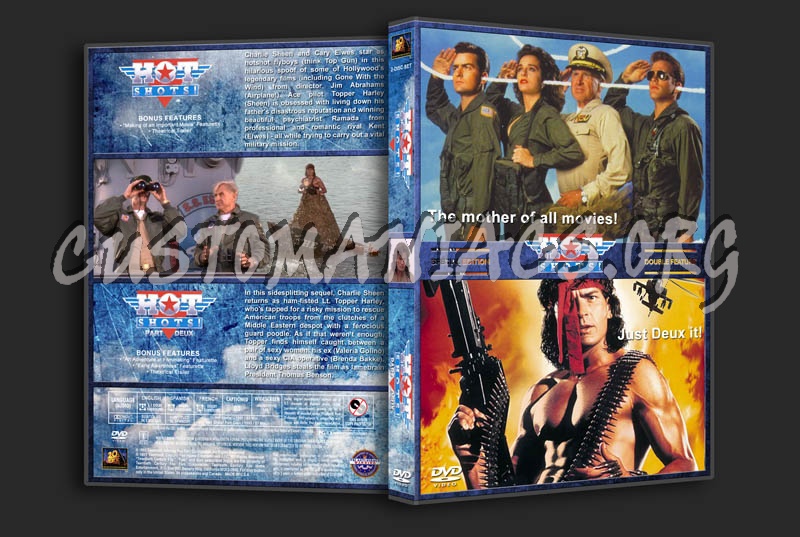 Hot Shots! Double Feature dvd cover