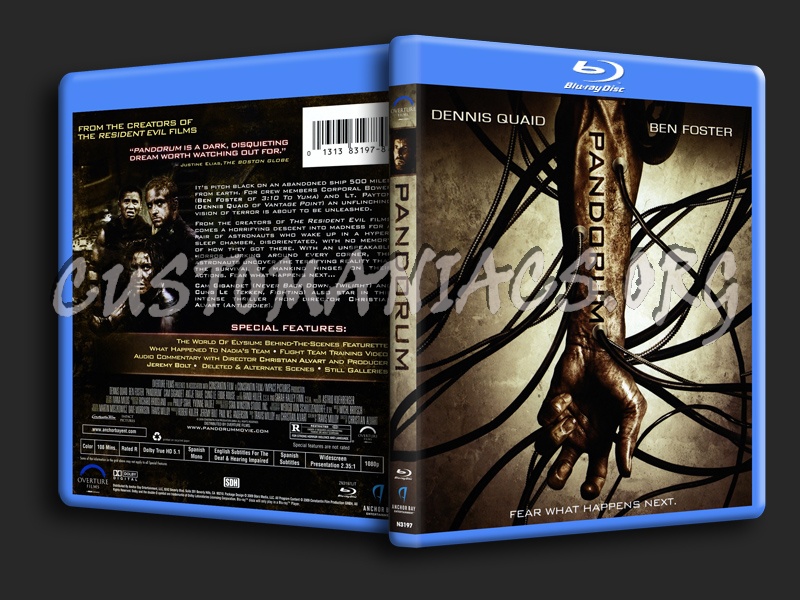 Pandorum blu-ray cover